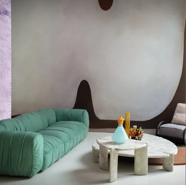 Divano in pelle Chicago di Baxter