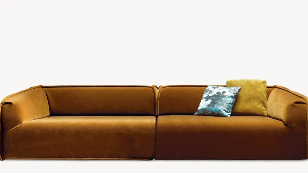 Divano lineare Massas di Moroso