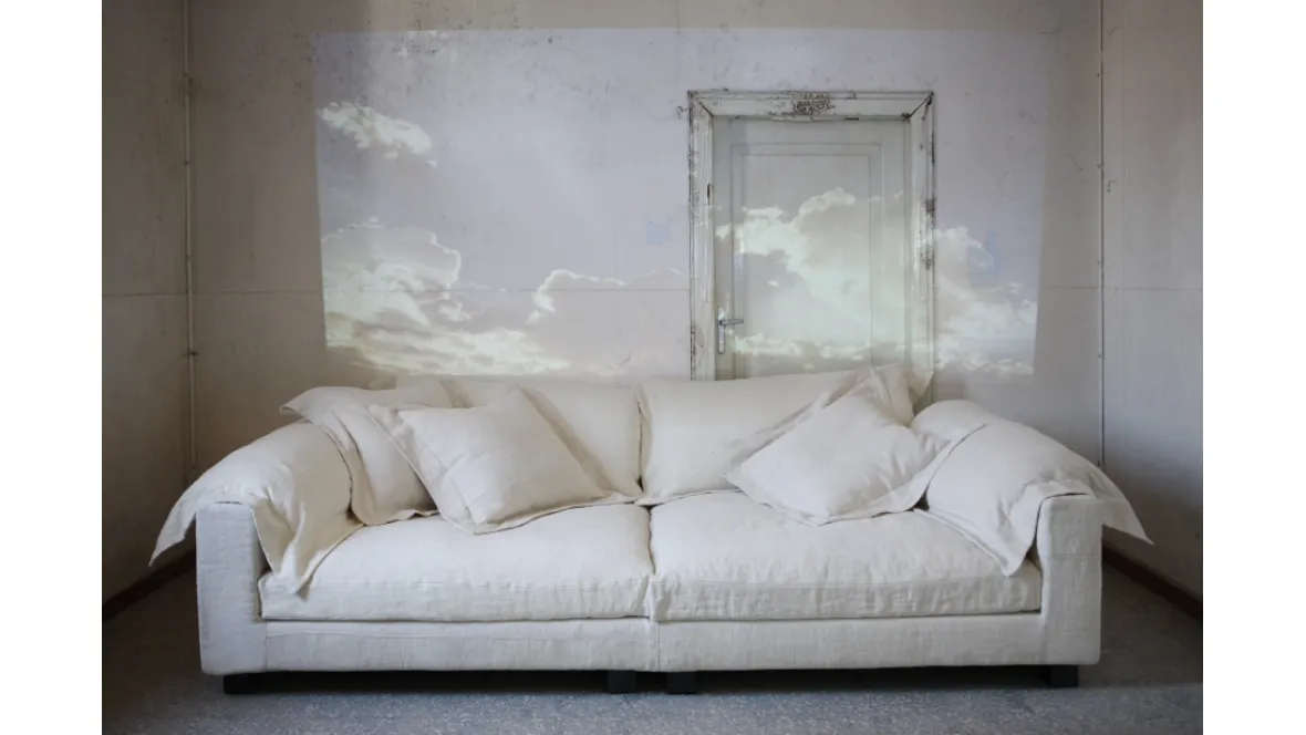 Divano lineare Nebula Nine Sofa di Moroso