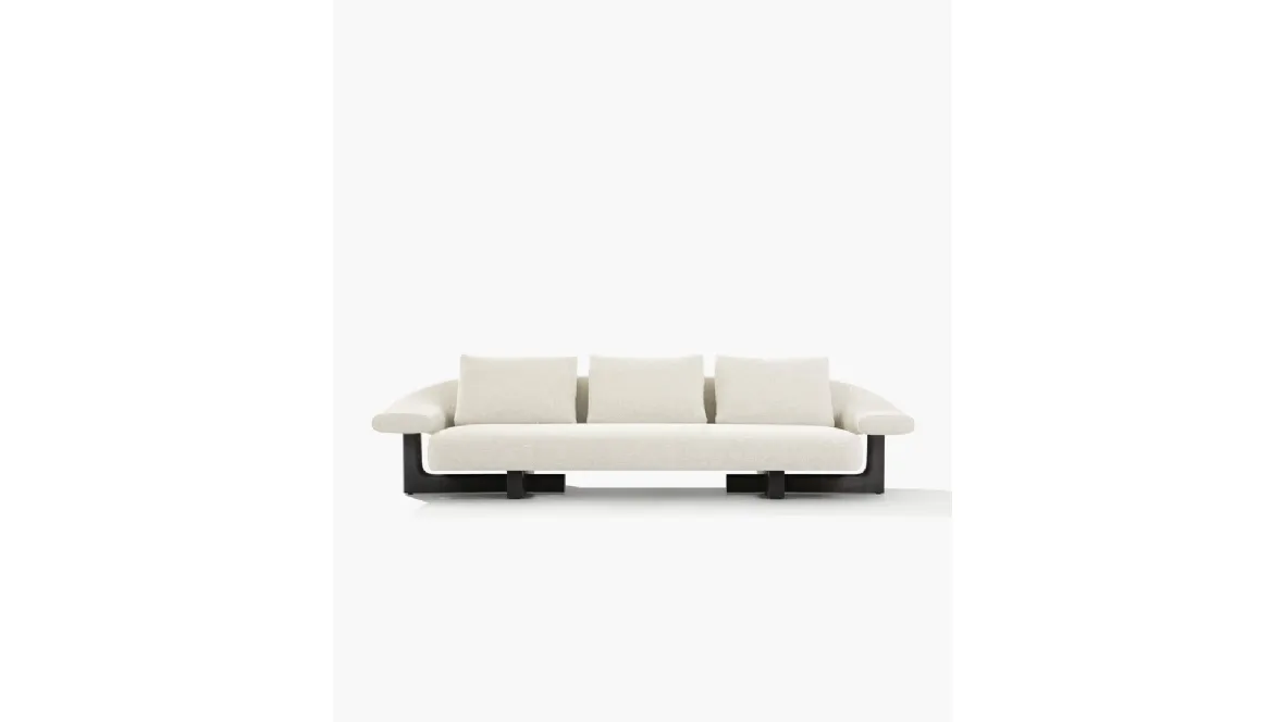 Divano lineare Owen di Poliform