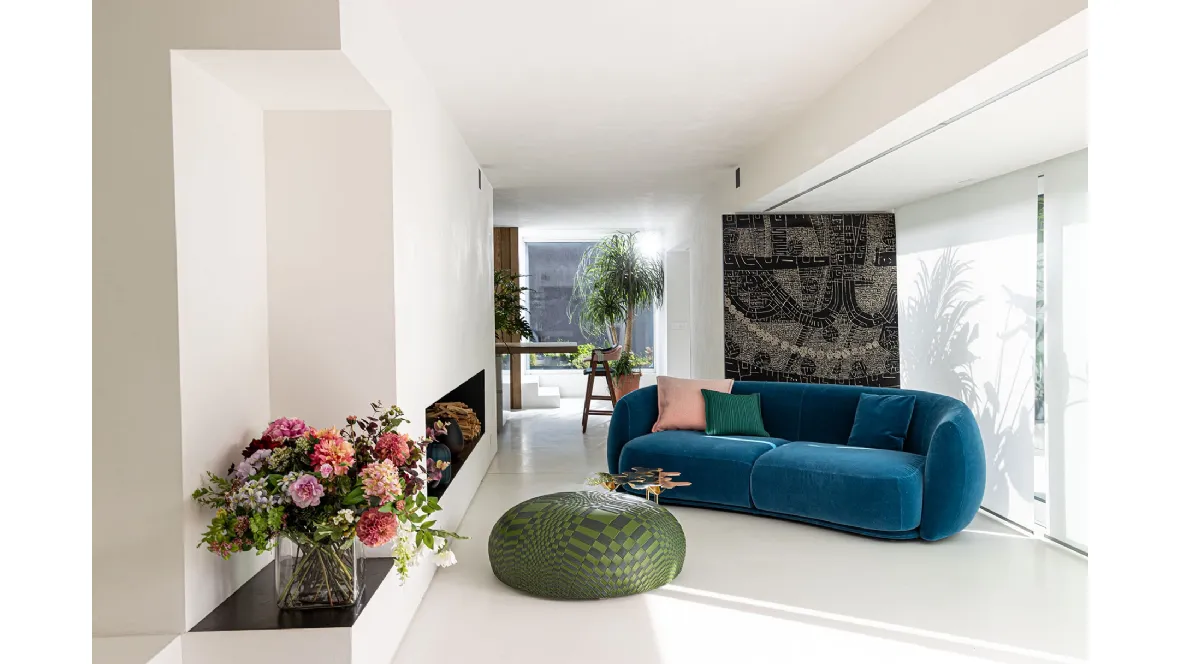 Divano lineare Pacific di Moroso