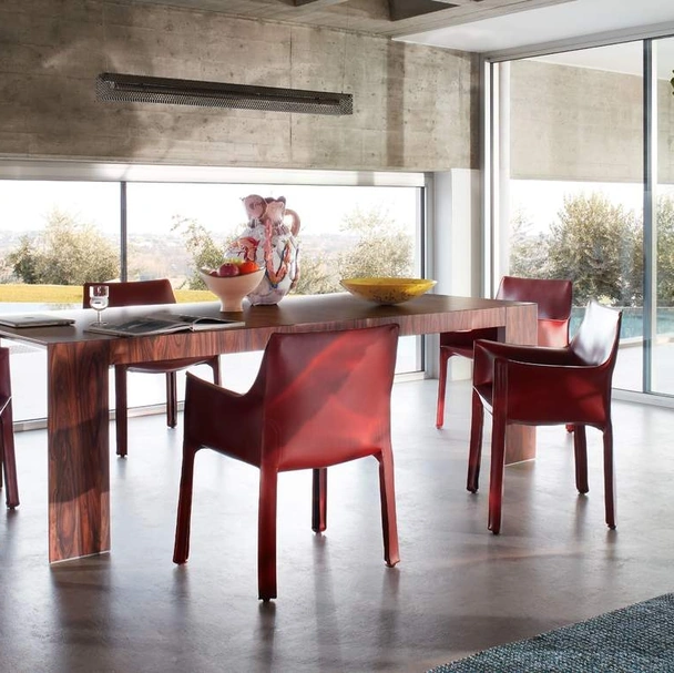 Sedia Cab 413 in pelle di Cassina