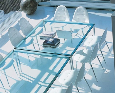 Sedia di design in pelle Caprice di Cassina