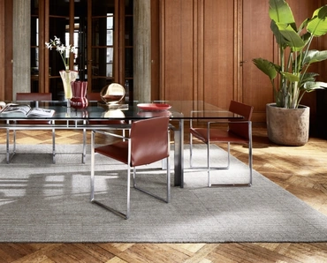 Sedia moderna in cuoio Eve di Cassina
