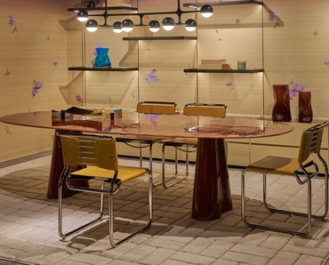 Sedia in cuoio CH66 di Cassina