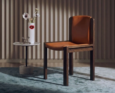 Sedia in pelle Chair 300 di Cassina