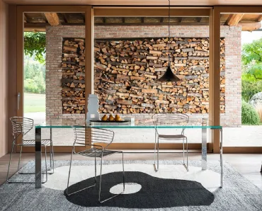 Sedia Koki Wire in acciaio di Desalto