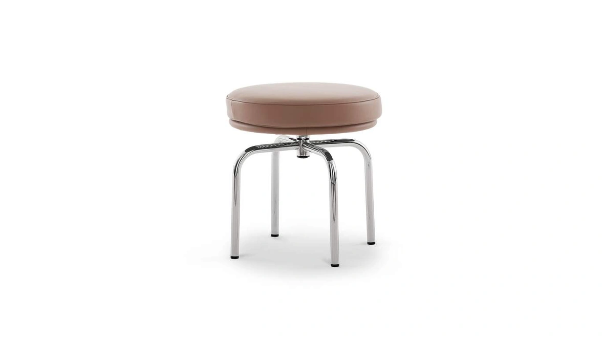 Sgabello Durable Stool in pelle di Cassina