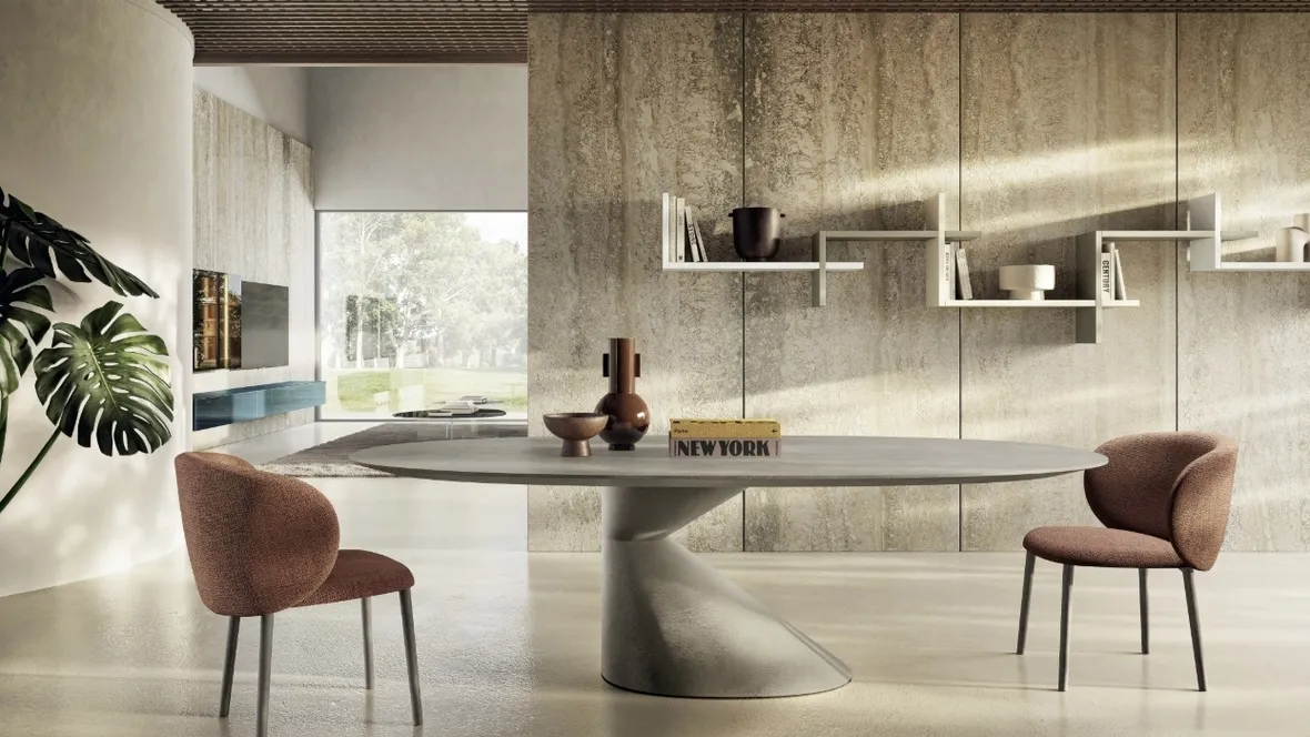 Tavolo Chapeau 2888 in resina di Lago