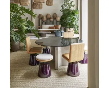 Tavolo rotondo Dharma di Baxter