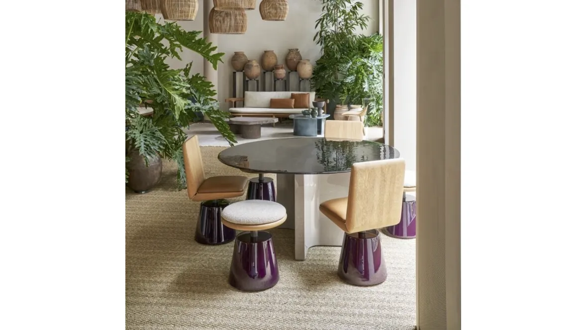 Tavolo rotondo Dharma di Baxter