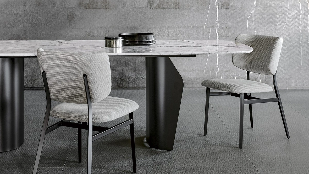 Tavolo Flame in Marmo di Bonaldo