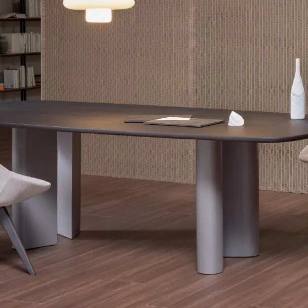 Tavolo moderno in rovere Geometric di Bonaldo