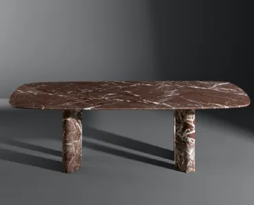 Tavolo Geometric Table in marmo di Bonaldo