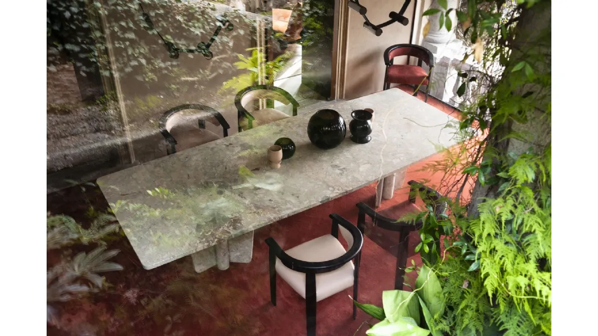 Tavolo in marmo Kate di Baxter