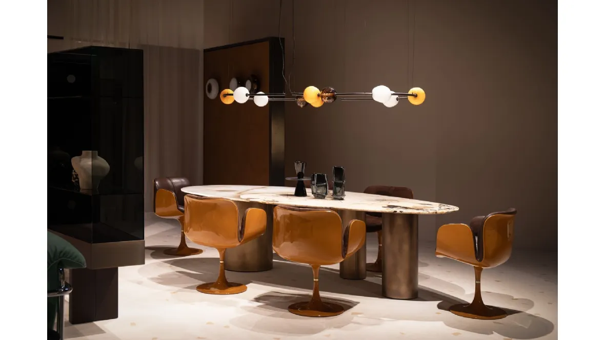 Tavolo in marmo Lagos di Baxter