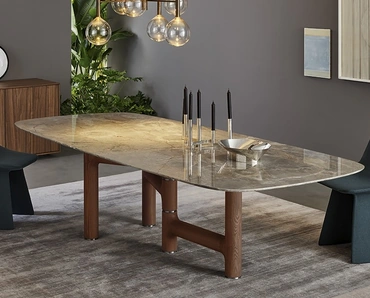 Tavolo Pivot-Marmo Bonaldo