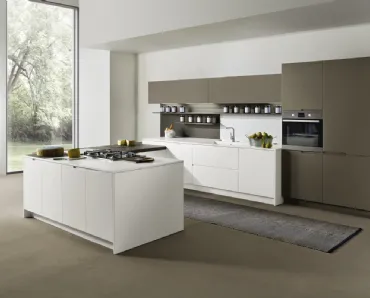 Cucina Design con penisola Arena 13 di Maistri