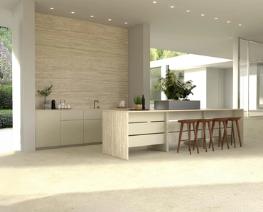 Cucina Design con isola B table + Outdoor Units di Maistri