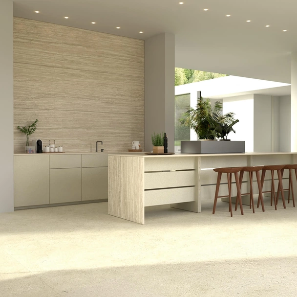 Cucina Design con isola B table + Outdoor Units di Maistri