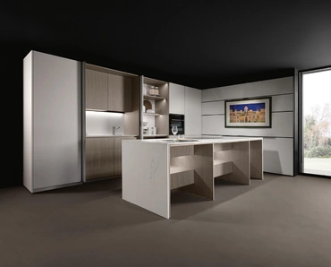 Cucina Design con isola K table + Viva di Maistri