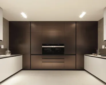 Cucina Design ad angolo My Planet 03 di Poliform