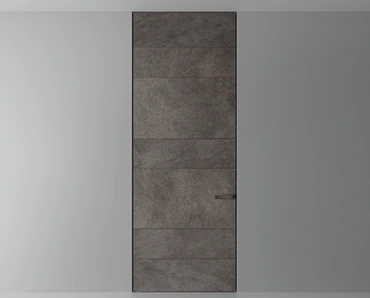 Porta per interni Radius Diamante Moka in gres di Rimadesio