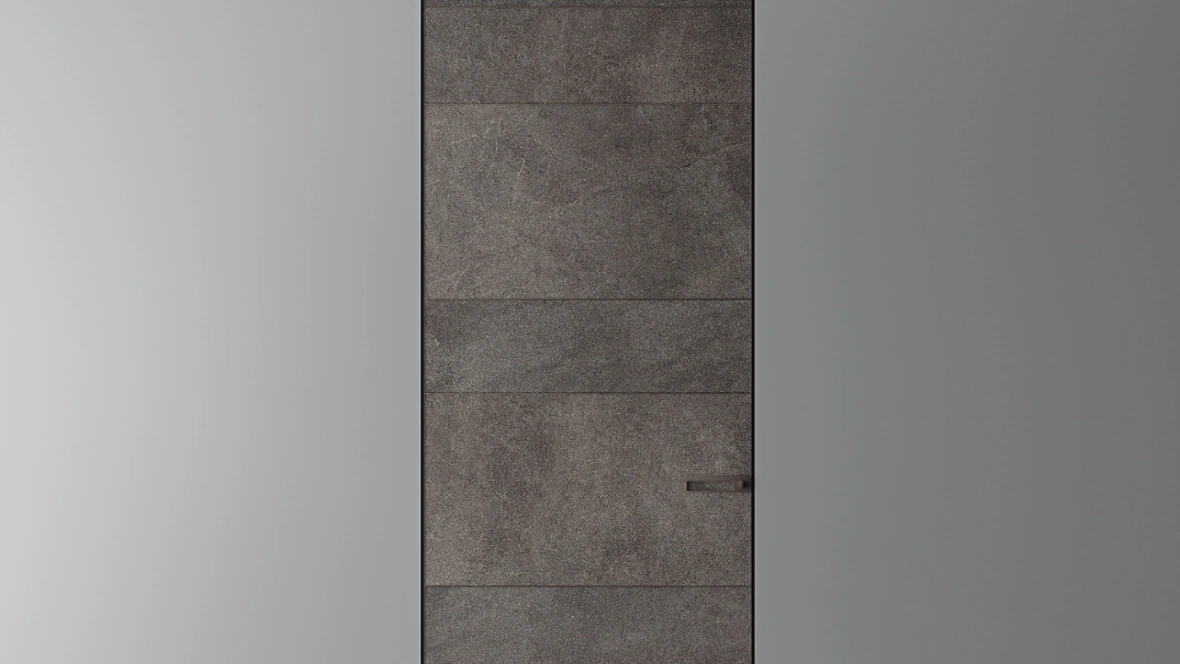 Porta per interni Radius Diamante Moka in gres di Rimadesio