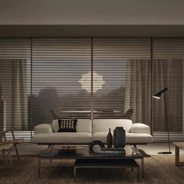 Porta per interni scorrevole Stripe di Rimadesio