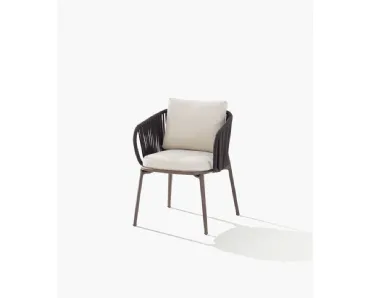 Sedia Marina in tessuto e metallo di Poliform